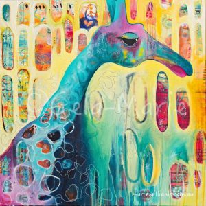 giraffe by Gela-Marie Williams