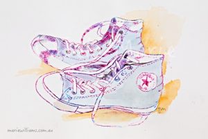 shoe Illustration by Gela-Marie Williams